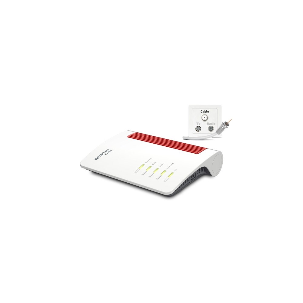 AVM Box 6670 Cable Edition International, Wi-Fi 7 (802.11be), Du...