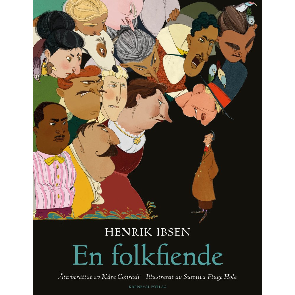 Henrik Ibsen En folkfiende (bok, kartonnage)
