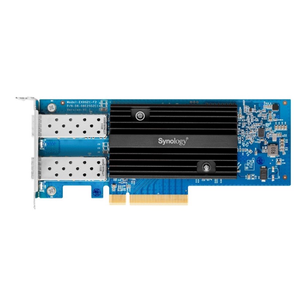 Synology Synology E25G21-F2 - nätverksadapter - PCIe 3.0 x8 - 25 Gigabit SFP28 x 2