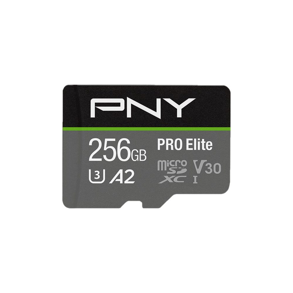 PNY Technologies PNY PRO Elite - flash-minneskort - 256 GB - mikroSDXC UHS-I