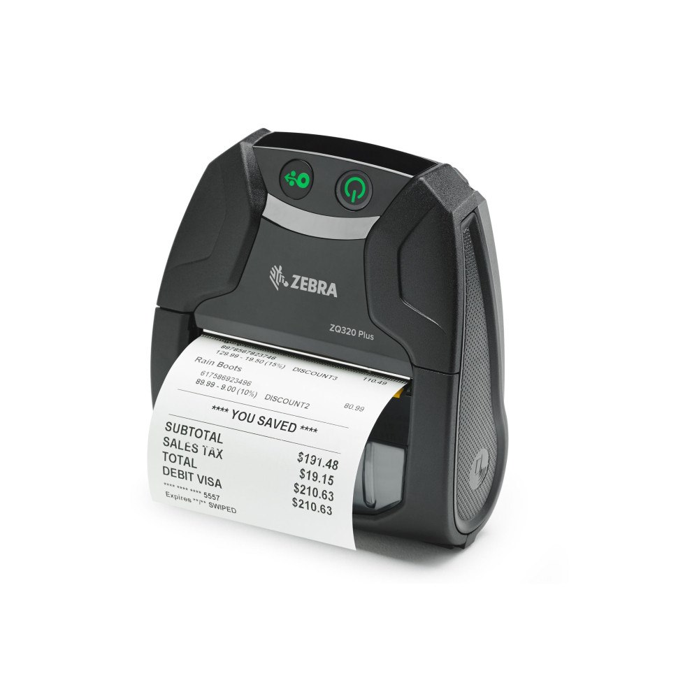 Zebra Technologies Zebra ZQ320 Plus - kvittoskrivare - svartvit - direkt termisk
