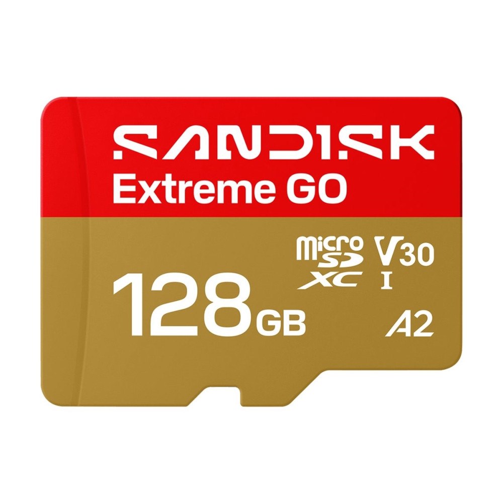 SANDISK SanDisk Extreme Go - flash-minneskort - 128 GB - microSDHC UHS-I