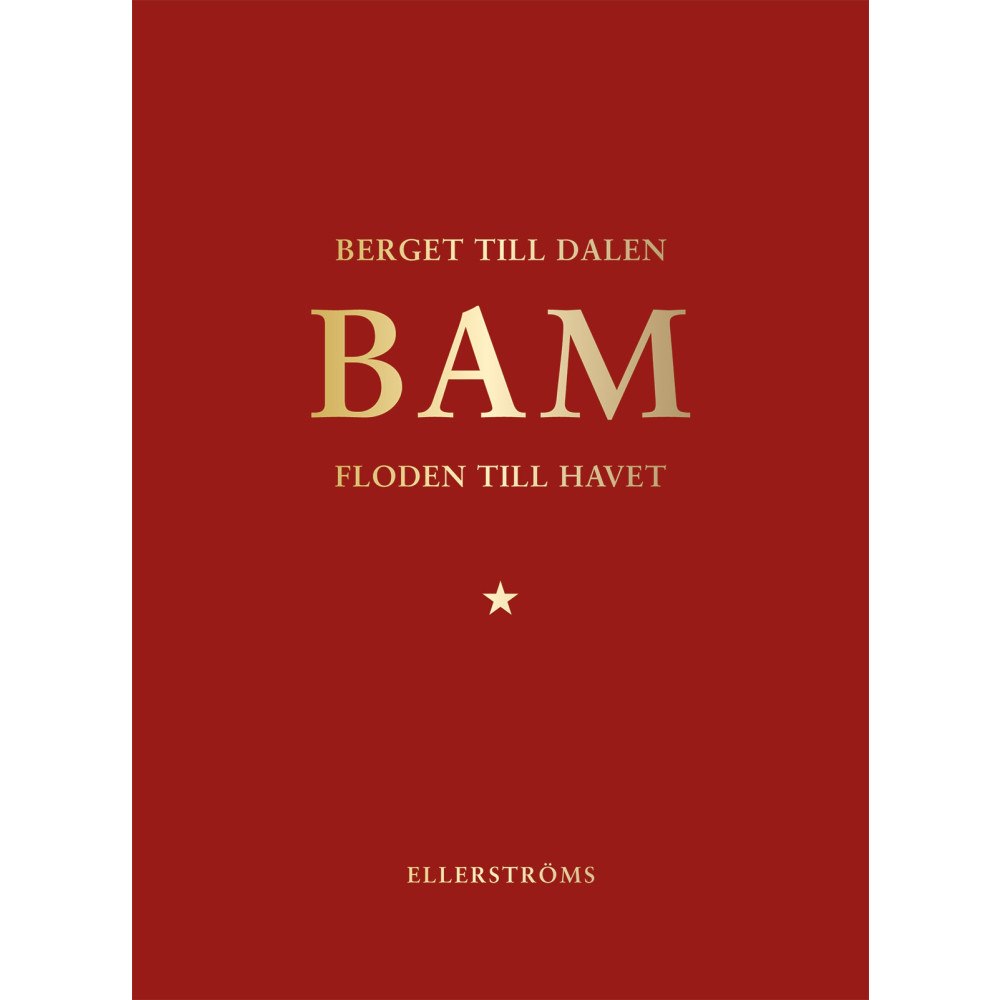 BAM Berget till dalen, floden till havet (bok, danskt band)