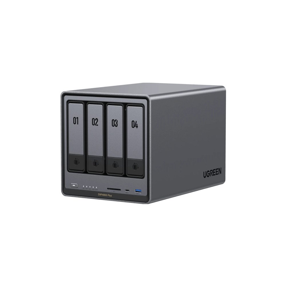 Ugreen UGREEN DXP4800 Plus 32TB Seagate IronWolf NAS-bundle (NAS in...