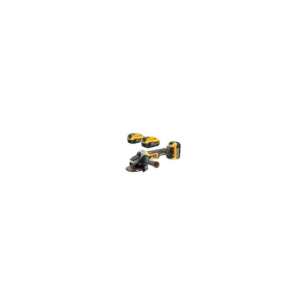DeWalt DeWALT DCG405P3-QW - angle sander - sladdlös - 125 mm - 3 batterier