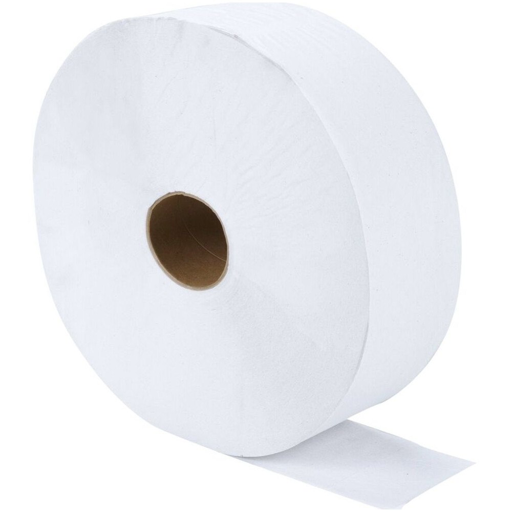 Abena Toalettpapper, jumborulle, neutral, 1-lagers, Midi, 600 m x...