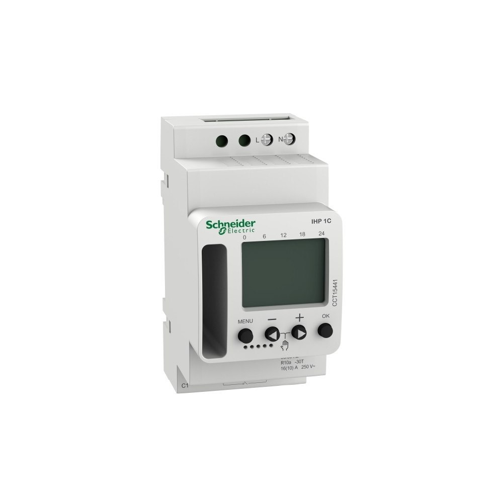 SCHNEIDER ELECTRIC Digital switch IHP 1 kanal 24/7 med 56 minnen, språk: en, fr...