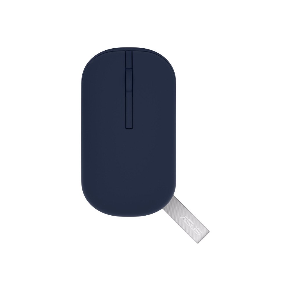ASUS ASUS MD100 - mus - 2.4 GHz, Bluetooth 5.0 LE - mild blå