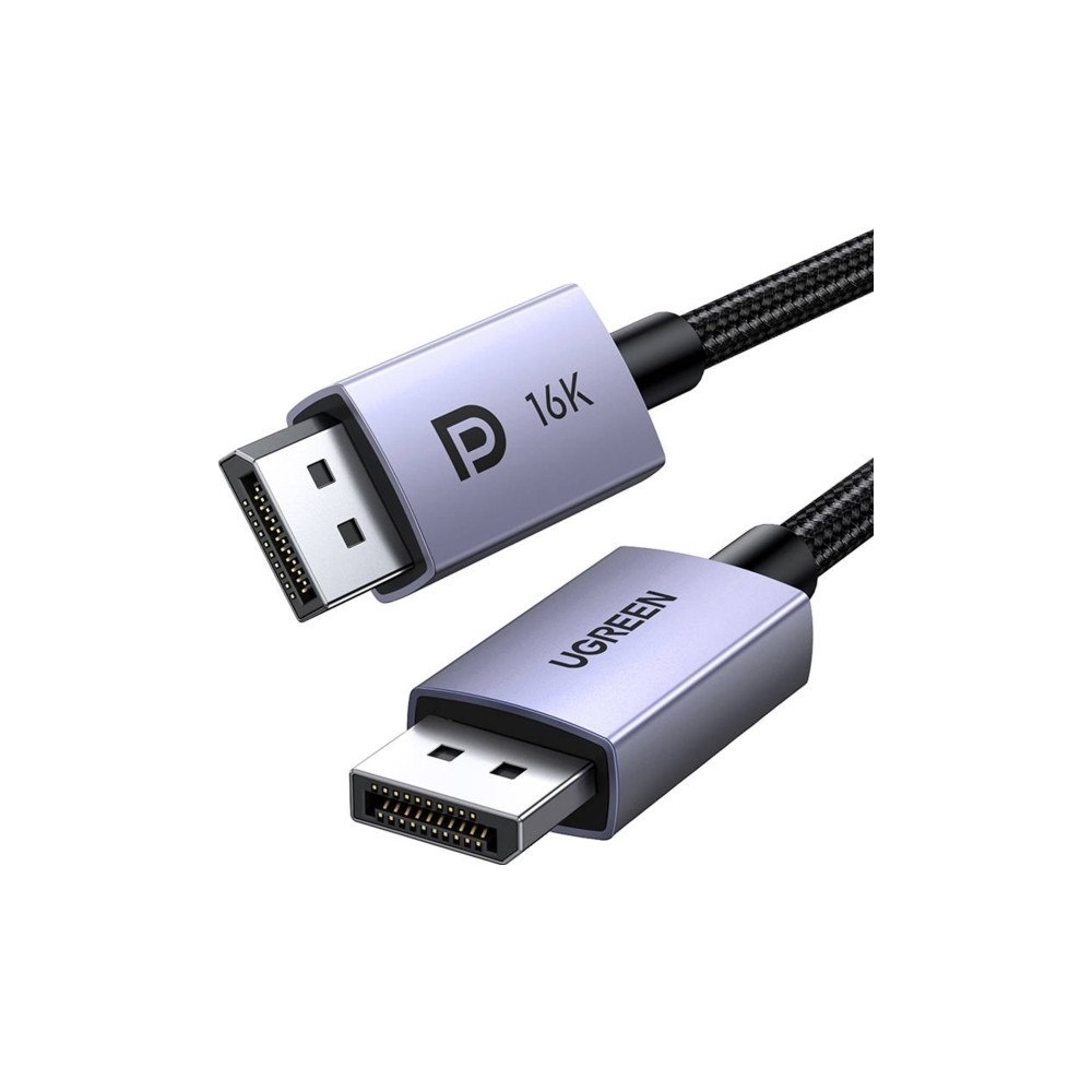 Ugreen Ugreen DisplayPort till DisplayPort-kabel 2 m silver (15384)