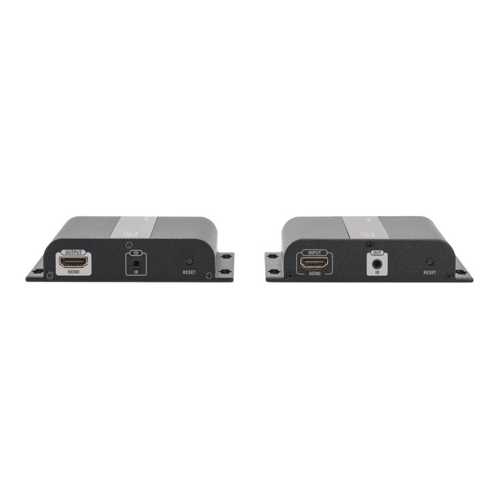 Digitus DIGITUS Professional DS-55122 4K HDMI Extender via CAT / IP (Set) - video/ljud/infraröd förlängare - HDMI
