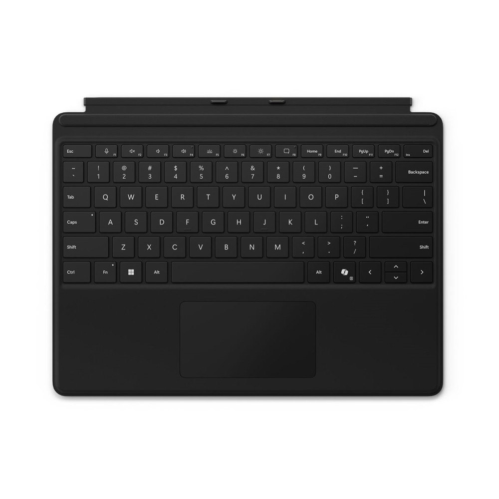 Microsoft Microsoft Surface Pro Keyboard - tangentbord - med pekdyna, accelerometer - svart Inmatningsenhet