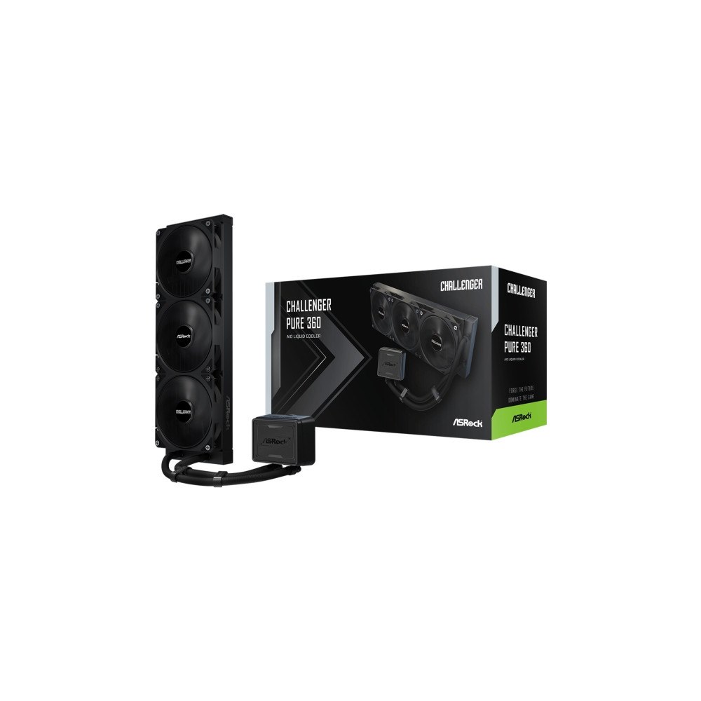ASRock Asrock Challenger Pure 360, Allt-i-ett vätskekylare, 12 cm,...