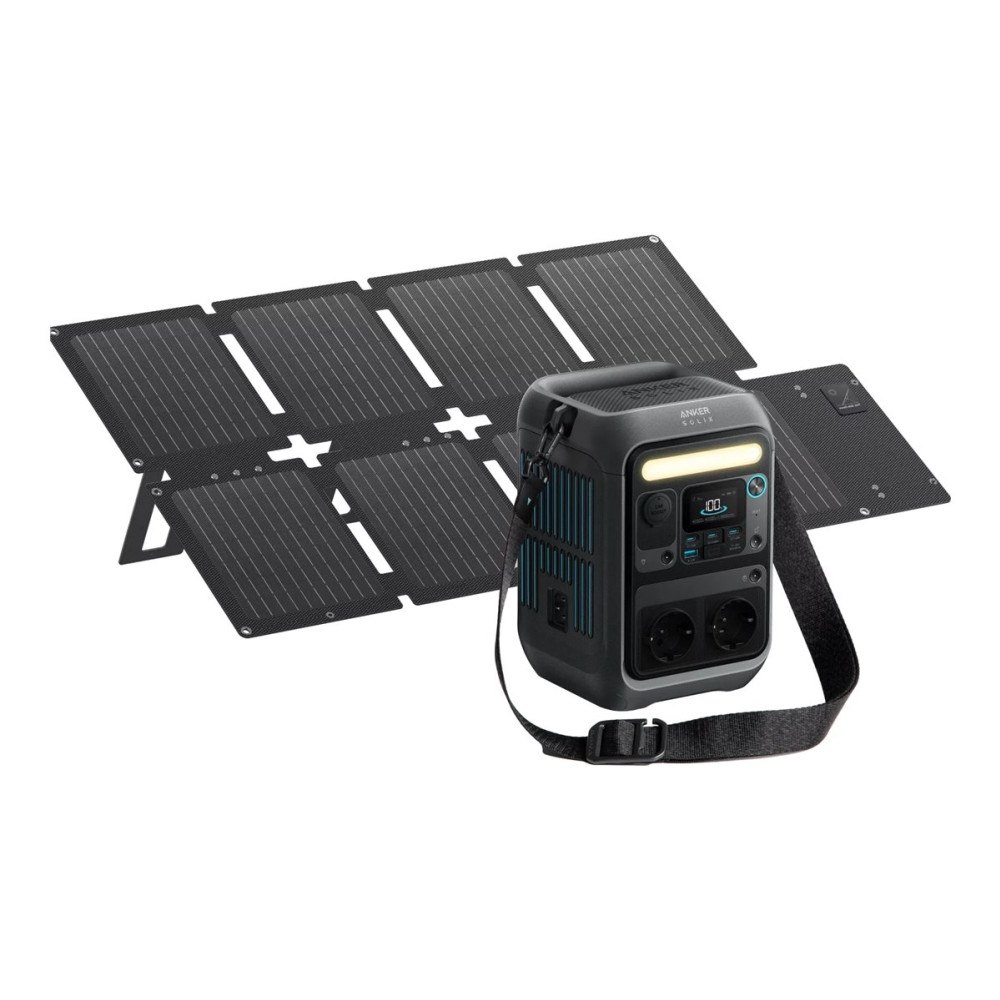 ANKER Anker SOLIX C300X DC - bärbar kraftstation - 300 watt - LiFePO4 - 90000 mAh - 288 Wh - med PS60 solpanel