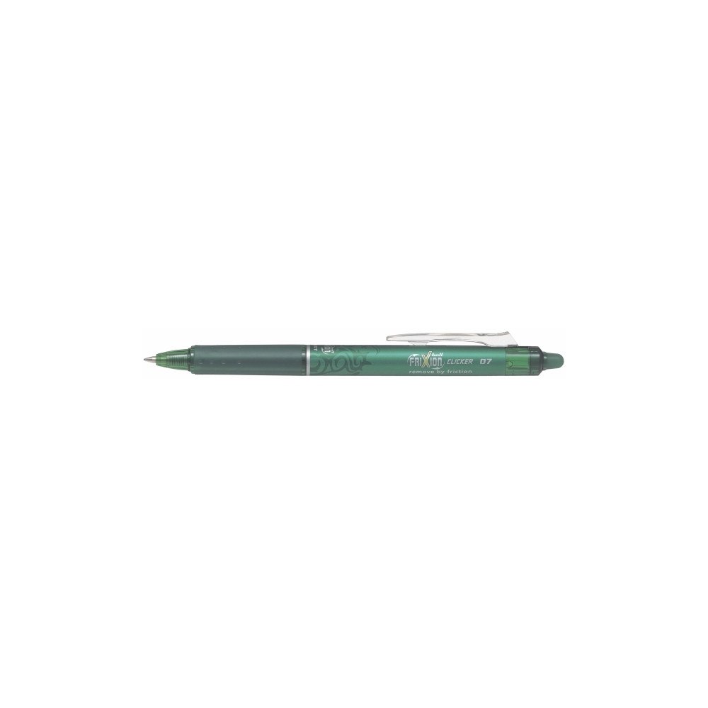 Pilot Pen Rollerpenna, PILOT FriXion Clicker RT, 0,7 mm, grön, förpack...