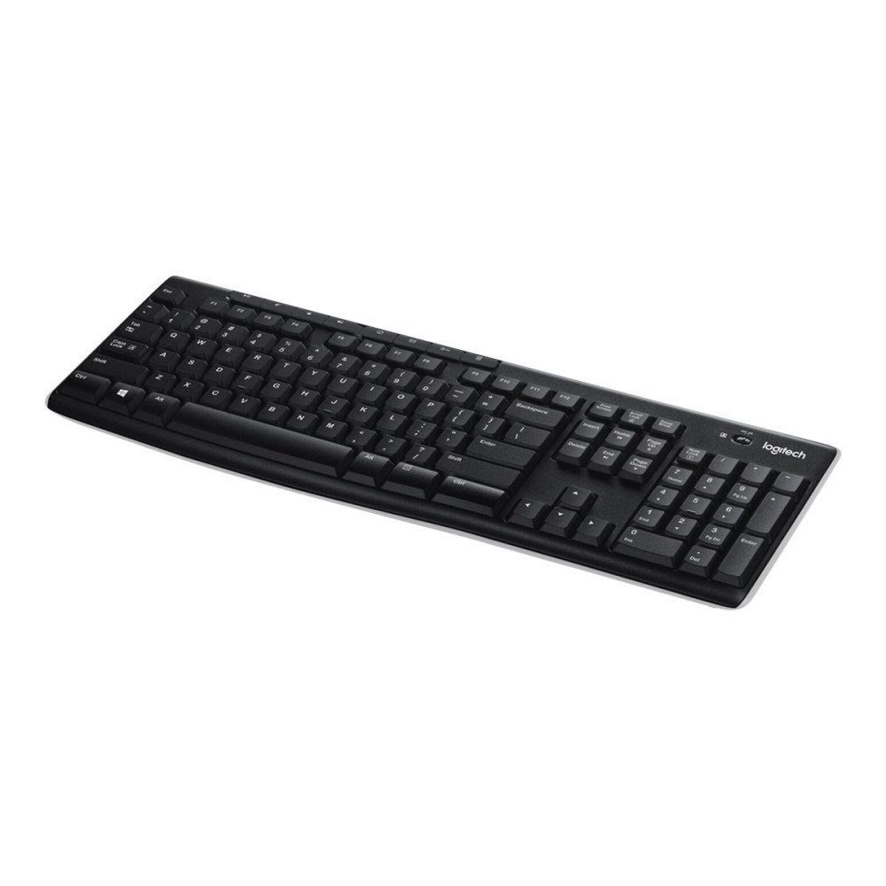 Logitech Logitech Wireless Keyboard K270 - tangentbord - schweizisk Inmatningsenhet