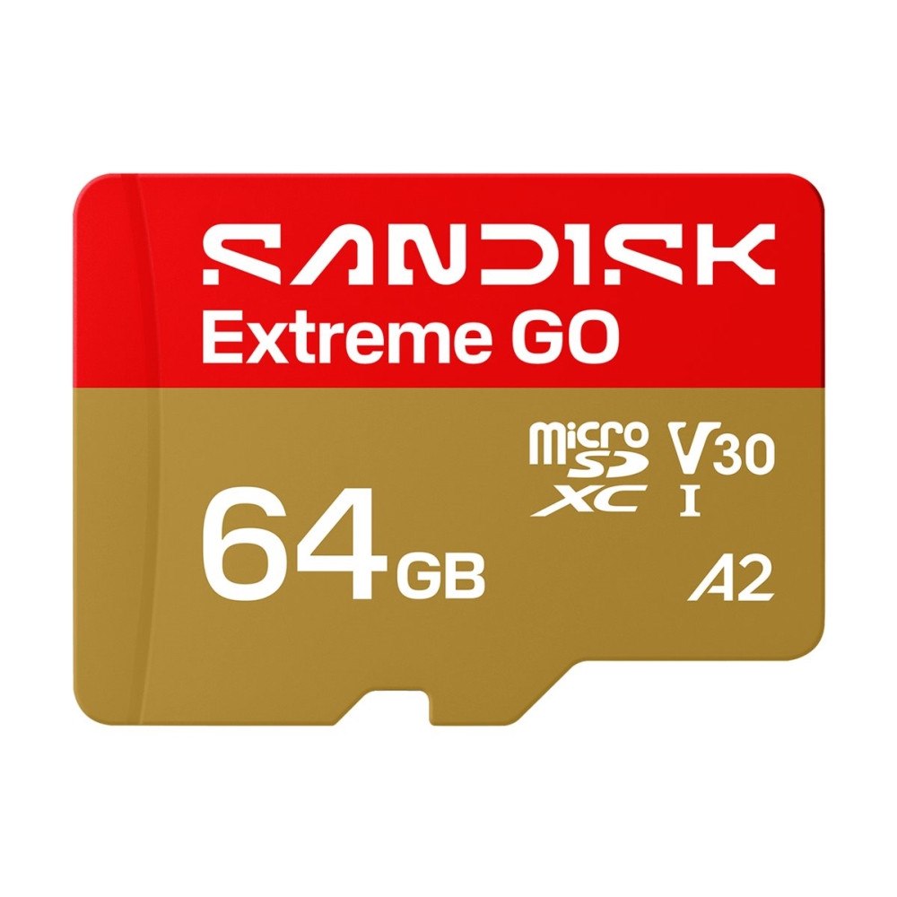 SANDISK SanDisk Extreme Go - flash-minneskort - 64 GB - microSDHC UHS-I