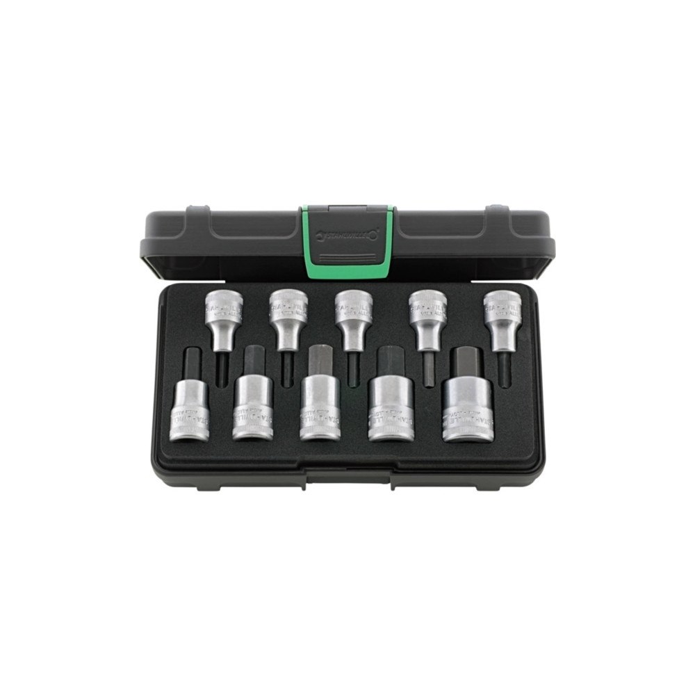 Stahlwille STAHLWILLE 96031508, Hylssats, 10 huvuden, 230 mm, 130 mm, 1...