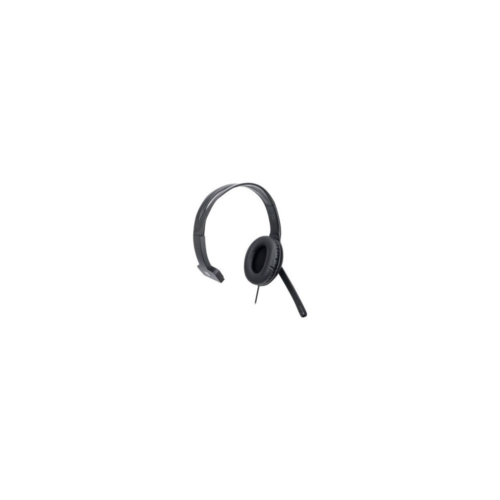 Manhattan Manhattan Mono Over-Ear Headset (USB) (Clearance Pricing), Microphone Boom (padded), Retail Box Packaging, Adjustable He...