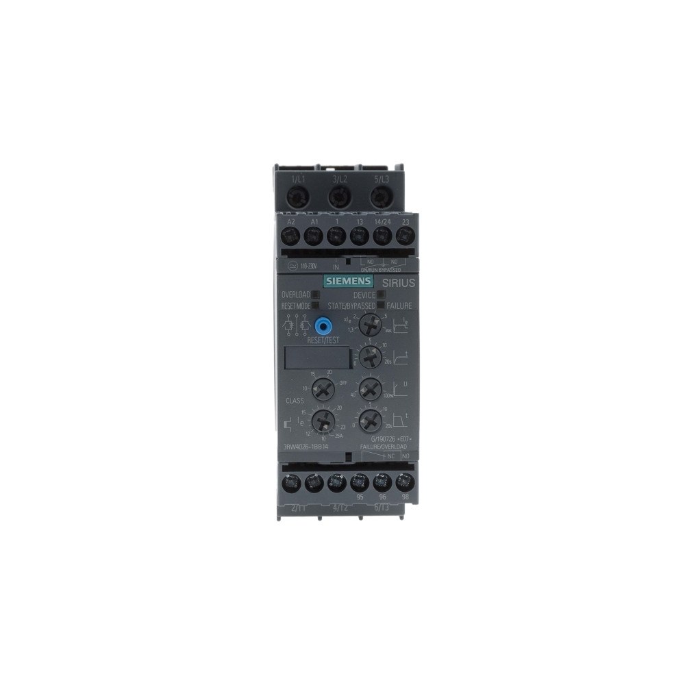 Siemens Siemens 3RW4026-1BB14 3RW40261BB14 Mjukstartsenhet Motorns e...