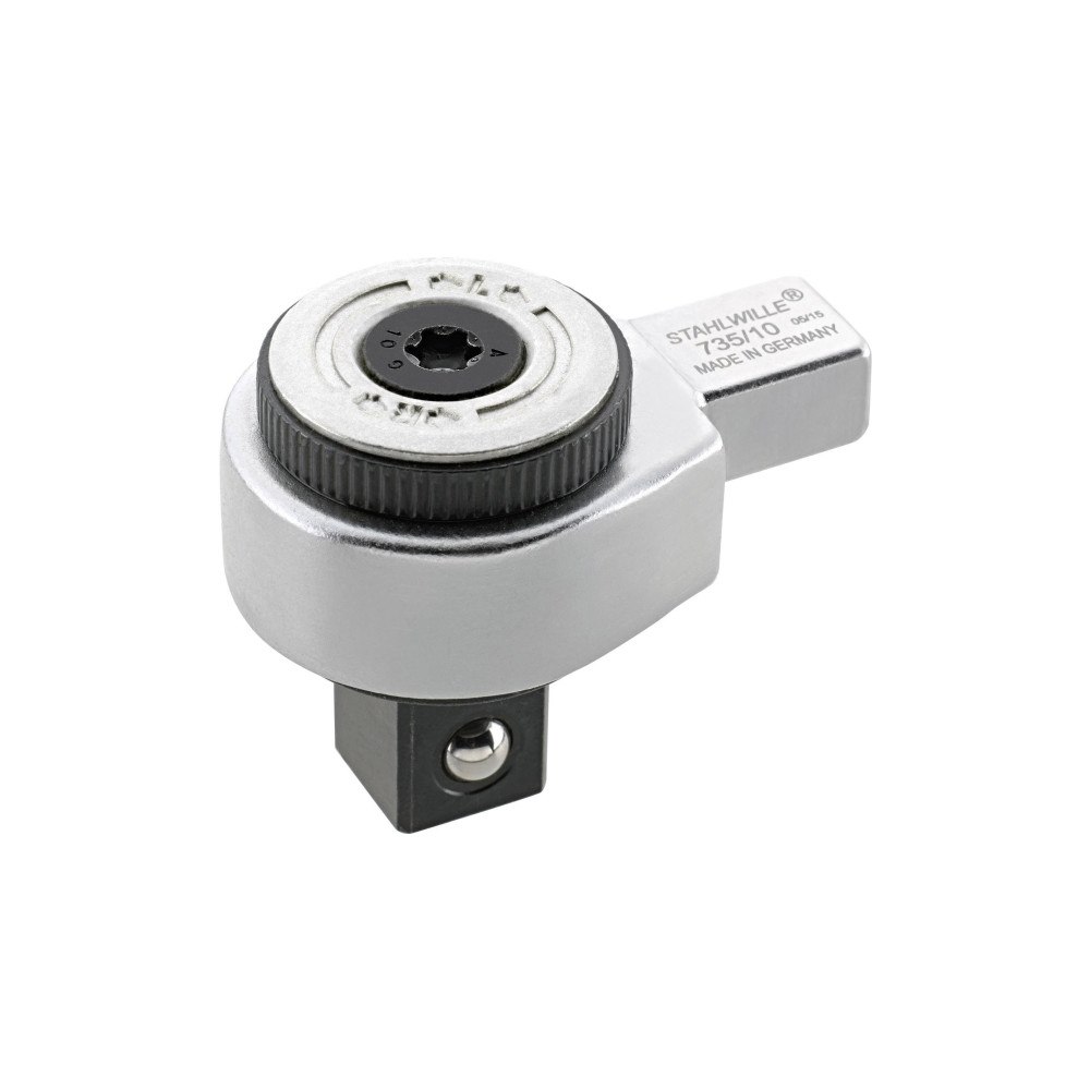 Stahlwille STAHLWILLE 58250010, Torque wrench end fitting, Krom, 1 styc...