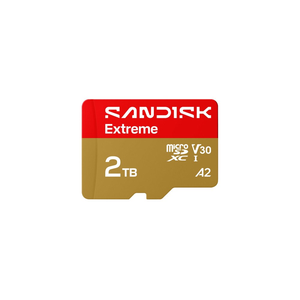 SANDISK SanDisk Extreme - flash-minneskort - 2 TB - mikroSDXC UHS-I