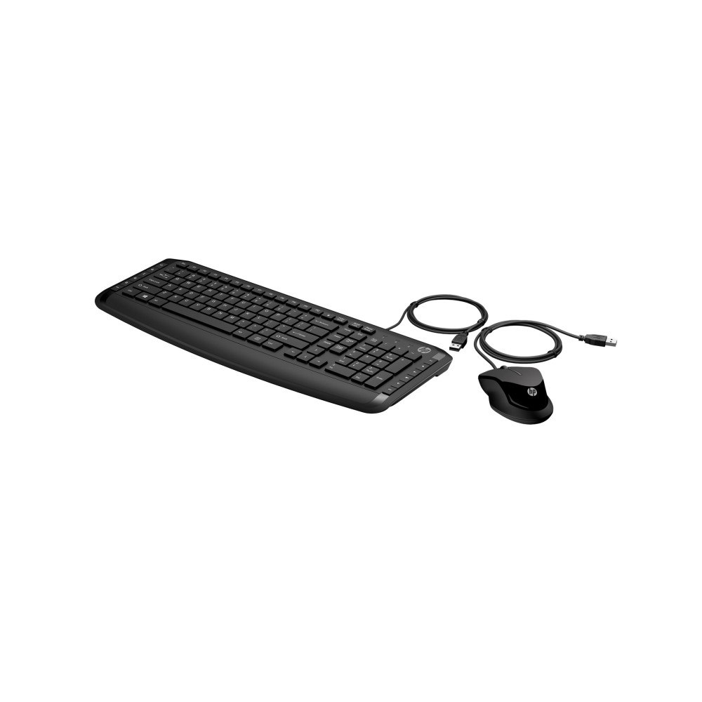 Hewlett-Packard HP Pavilion 200 - sats med tangentbord och mus - svart Inmatningsenhet