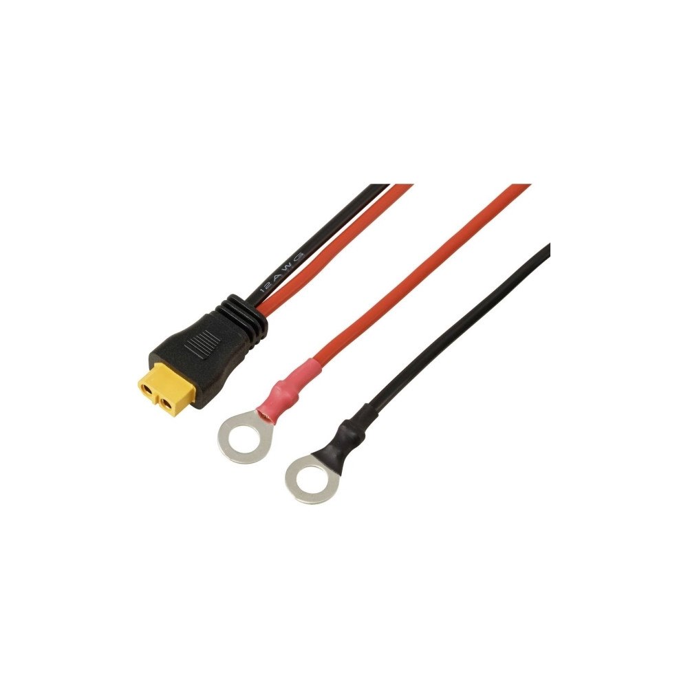 TRU Components Ringkabelsko för XT60-anslutningskabel 0,25 m TC-13619316 sv...