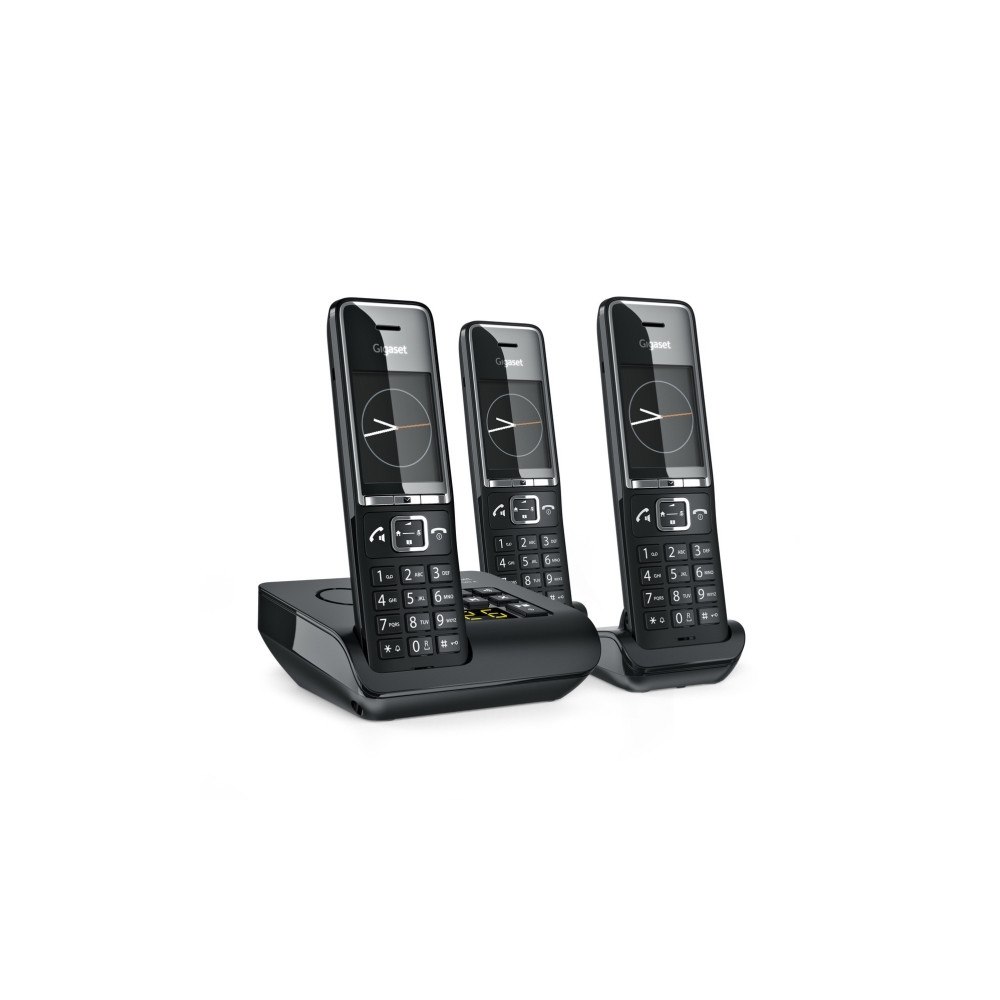 Gigaset Communications Gigaset COMFORT 550A, Analog telefon, Trådlös telefonlur, Hö...