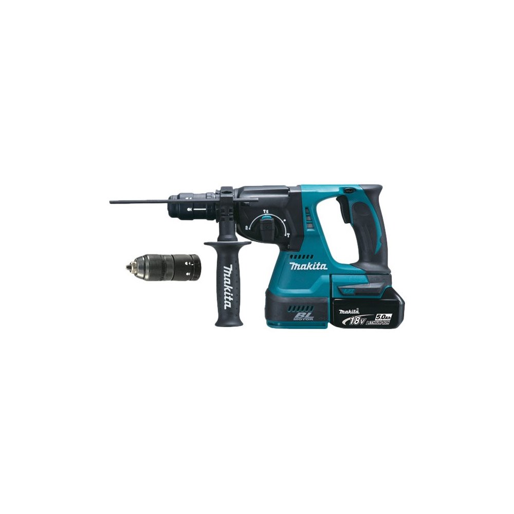 Makita Makita DHR243RTJ roterande hammare - sladdlös - 2 batterier