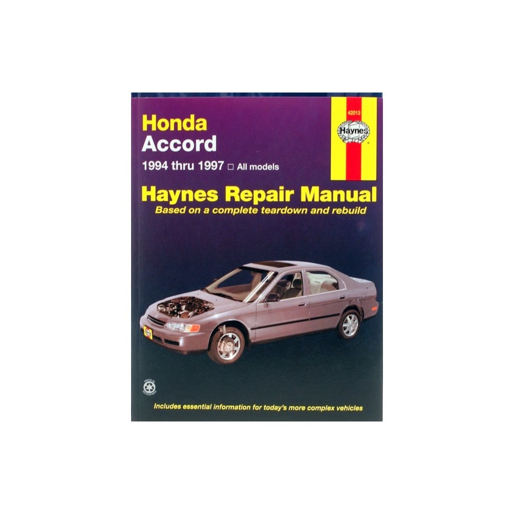 Haynes Manuals Inc Honda Accord (94 - 97) (häftad, eng)