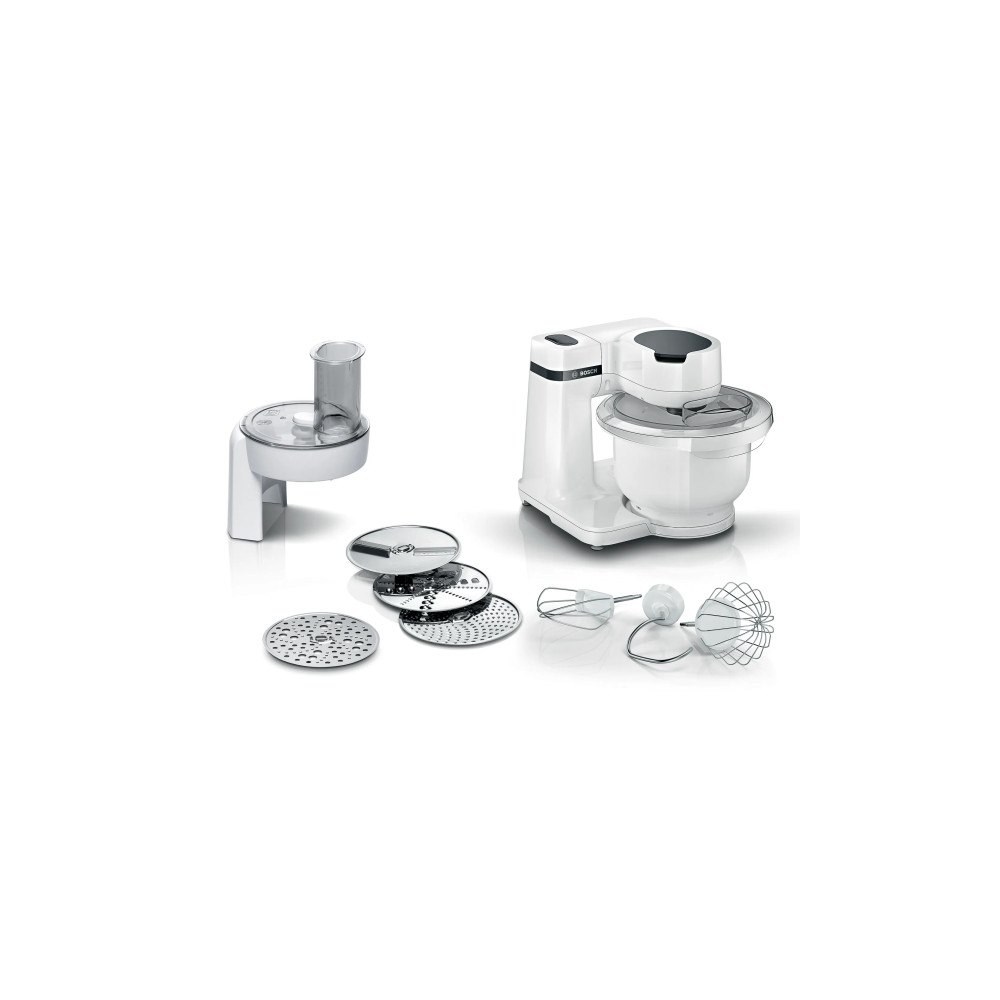 Bosch Bosch Serie 2 MUMS2AW01, 3,8 l, Vit, 2 kg, 1,1 m, 800 g, Pla...