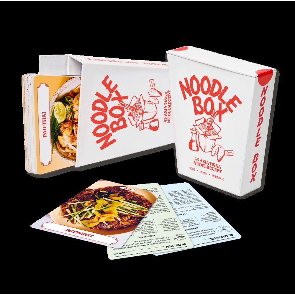 Tukan Förlag Noodle Box : 45 asiatiska nudelrecept (bok)