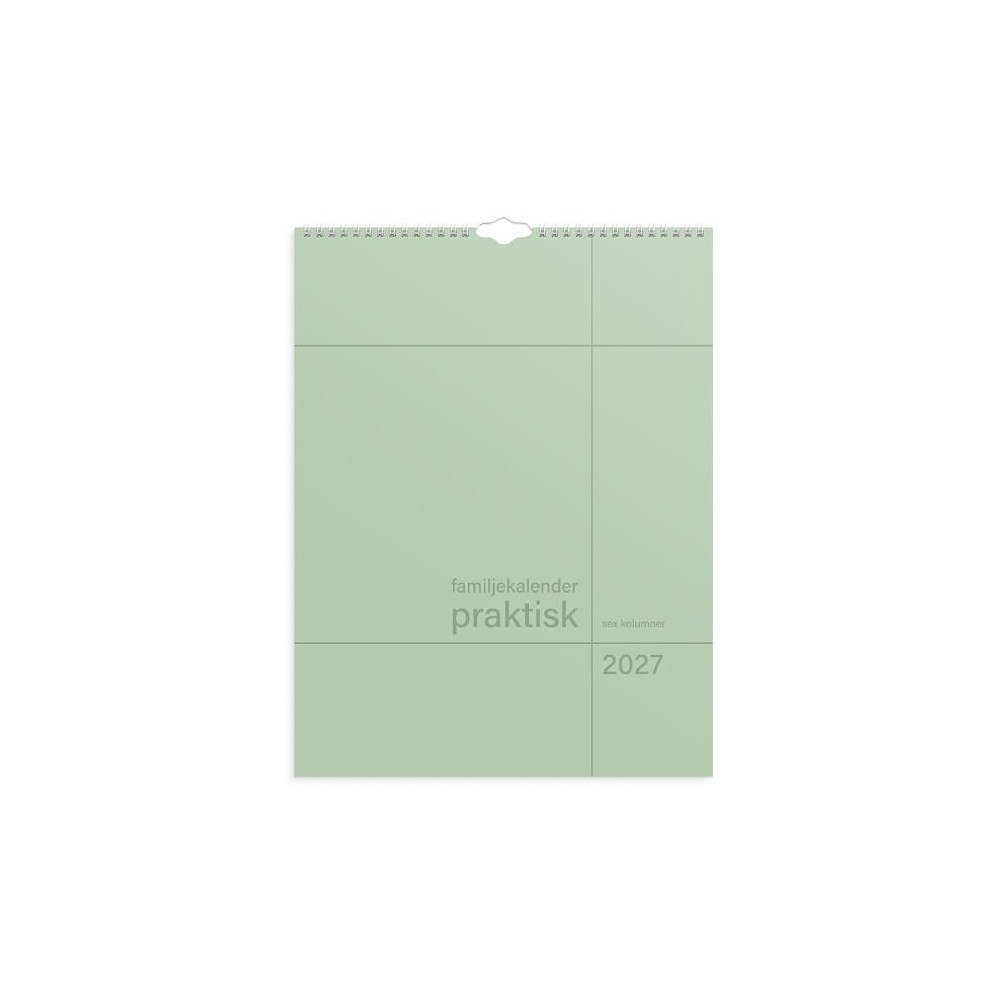 Burde Familjekalender Praktisk 2027