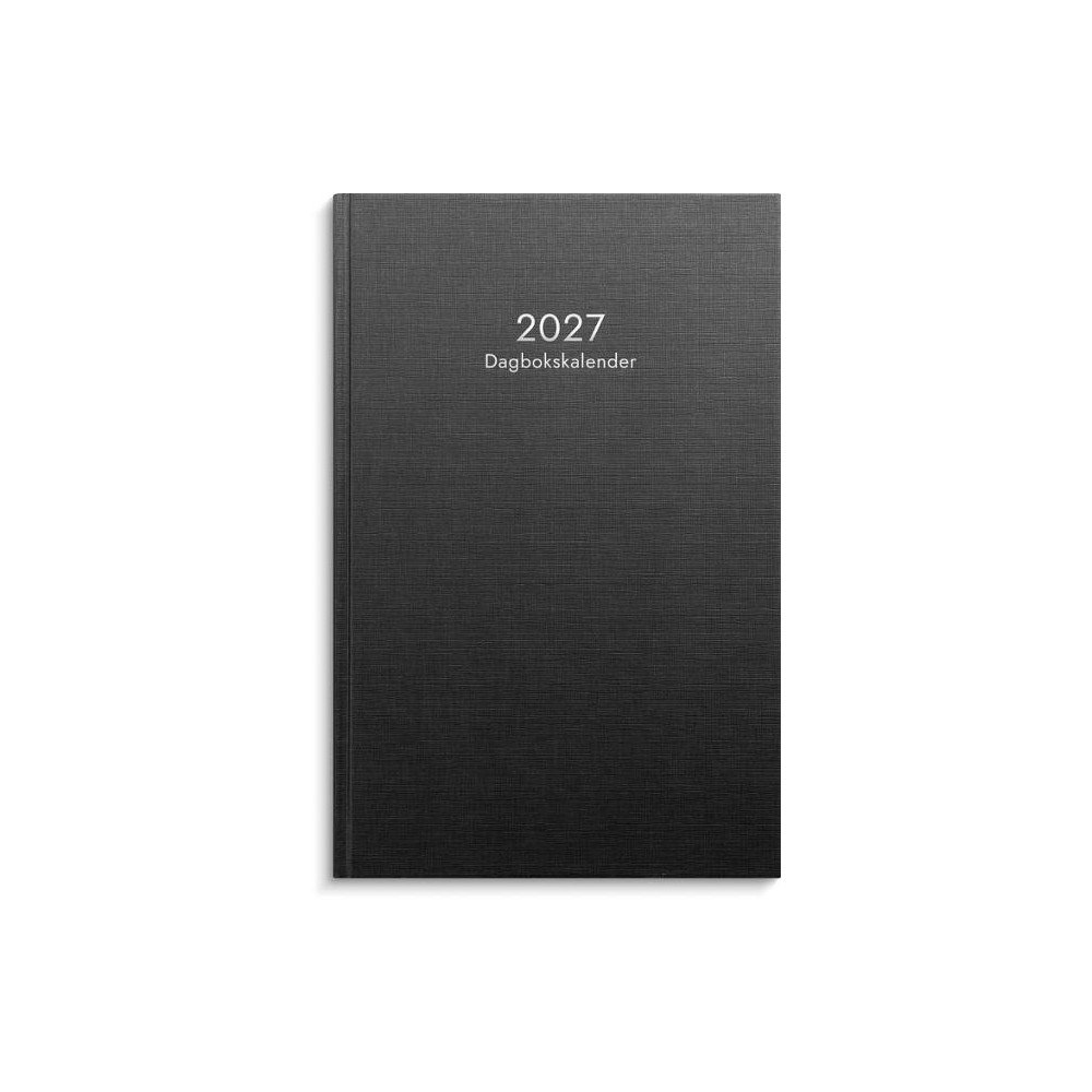 Burde Dagbokskalender 2027 svart
