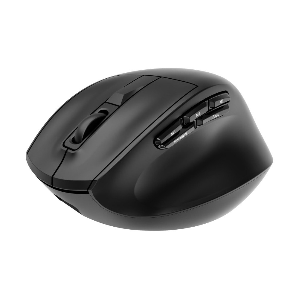 Gembird Gembird MUSW3-9B-01 - mus - triple-mode - 2.4 GHz, Bluetooth 5.1, USB - svart