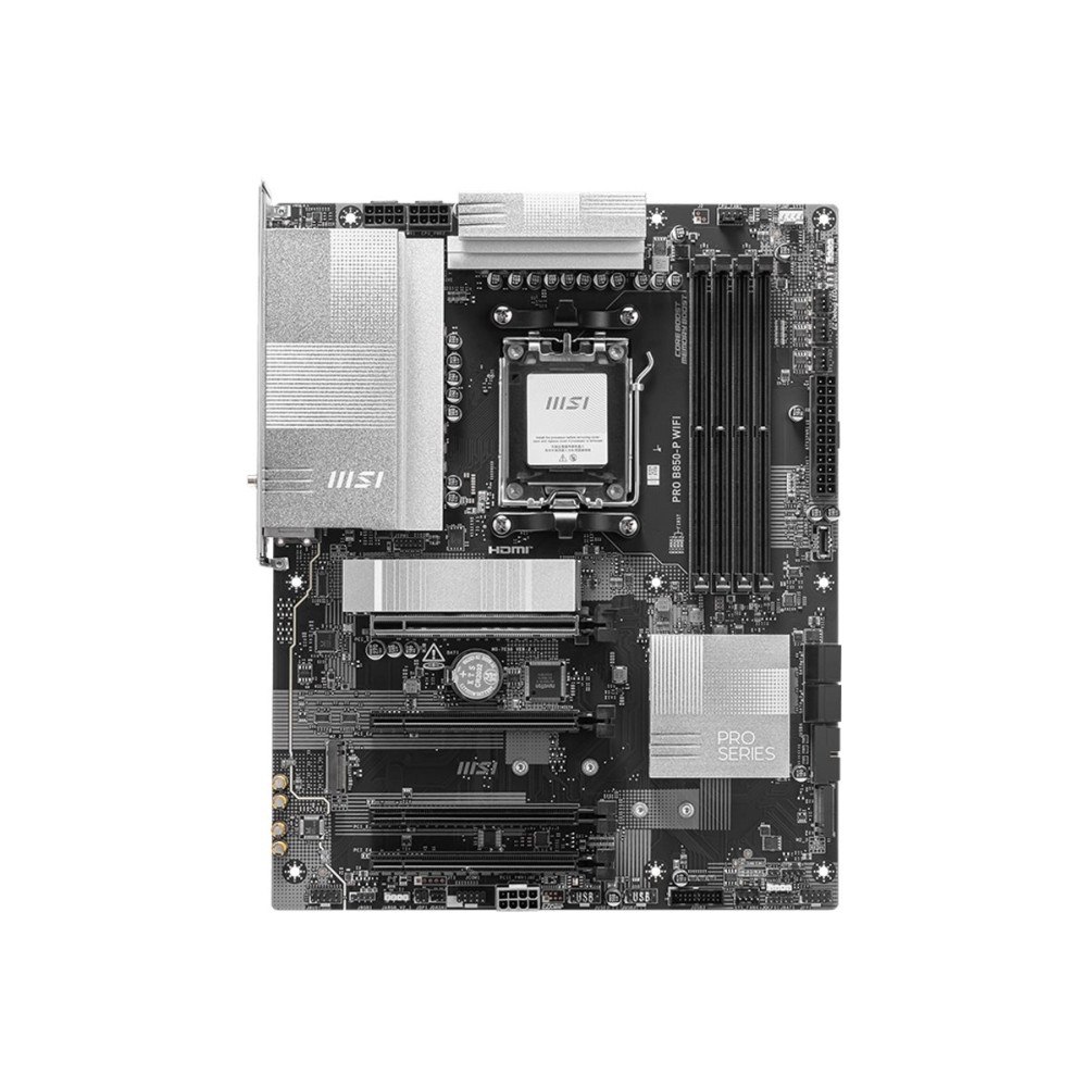 MSI MSI PRO B850-P WIFI, AMD, Sokkel AM5, AMD Ryzen 7000-serien,...