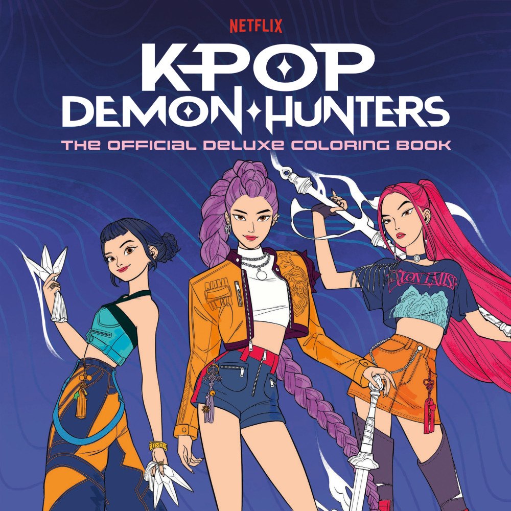 Random House Worlds KPop Demon Hunters: The Official Deluxe Coloring Book (häftad, eng)