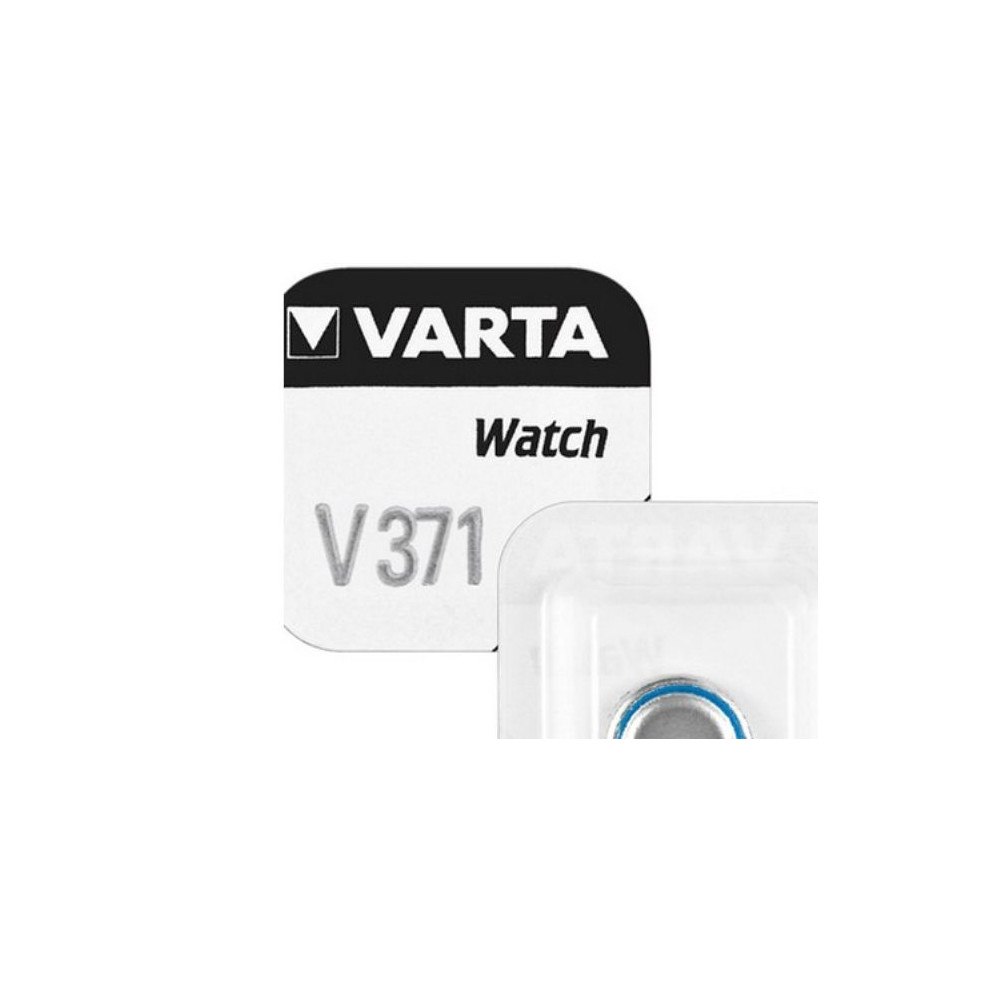 Varta Varta V 371, Engangsbatteri, Sølvoxid (S), 1,55 V, 1 stk, 34...