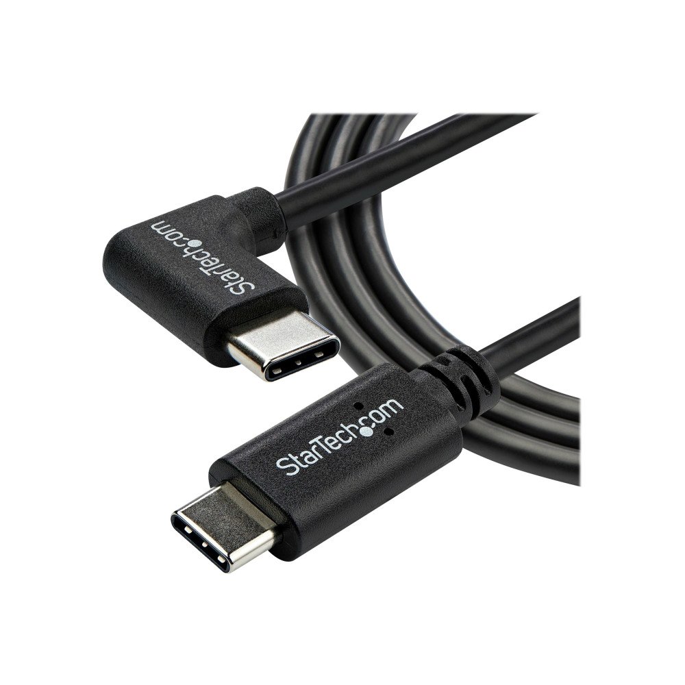 StarTech.com StarTech Right Angle USB-C Cable - 1m / 3 ft - Reversible - M/M - USB Type C Cable - USB-C Charge Cable - USB C to USB C...