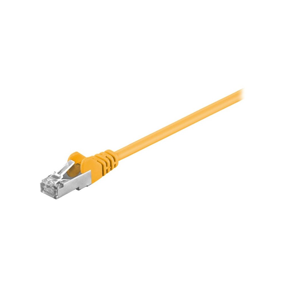 Goobay goobay patch-kabel - 50 cm - gul