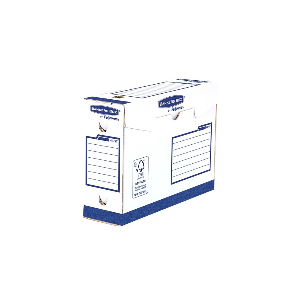 FELLOWES Bankers Box Heavy Duty A4+ - boxfil - för A4 - vit, blå (paket om 20)