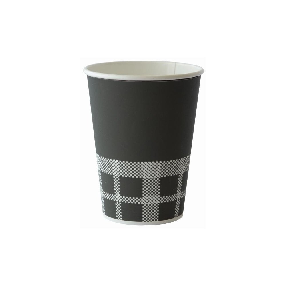 Duni Duni - kopp - Cafe Izza - svart - 35 cl - engångsvara (paket om 50)