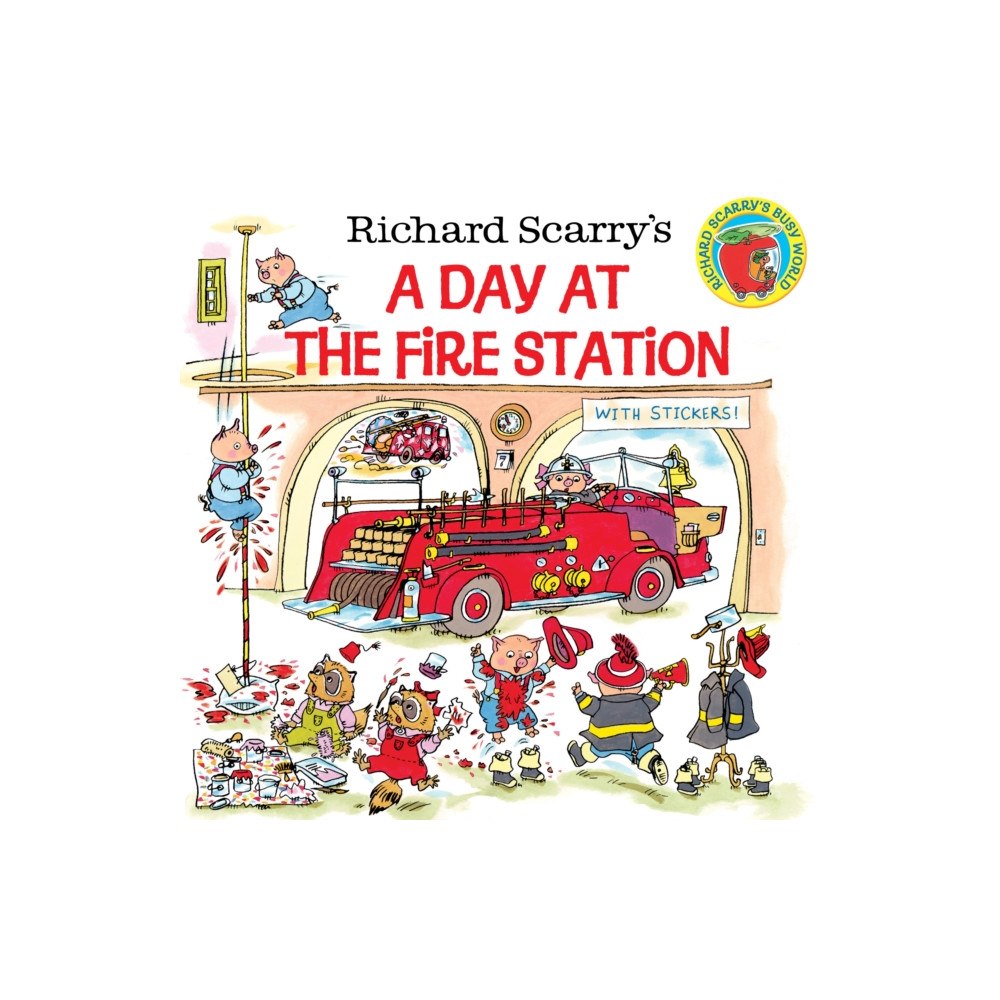 Random House USA Inc Richard Scarry's A Day at the Fire Station (häftad, eng)