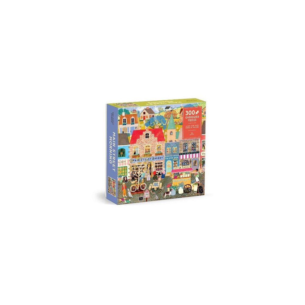 Galison Main Street Morning 300 Piece Puzzle