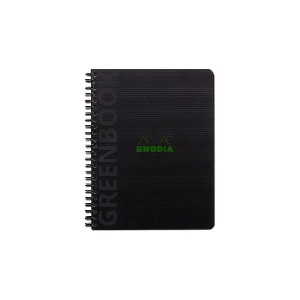Clairefontaine RhodiActive Greenbook - anteckningsblock - A5+ - 160 x 210 mm - 80 ark