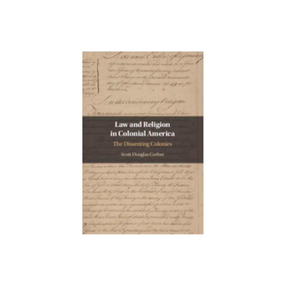 Cambridge University Press Law and Religion in Colonial America (häftad, eng)