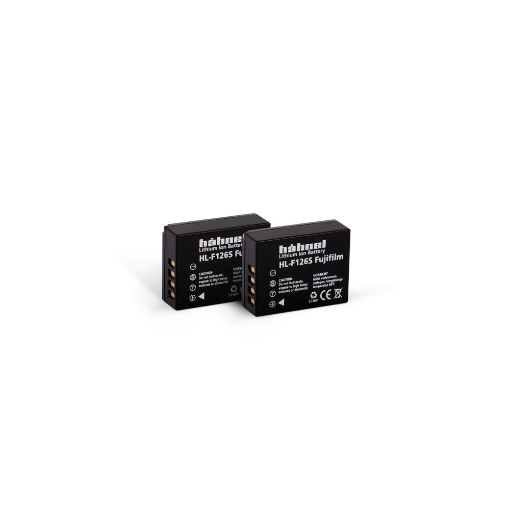 Hahnel Hähnel HL-F126S Twin Pack batteri - 2 - Li-Ion