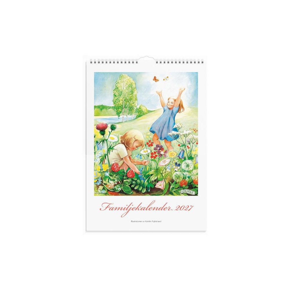 Burde Familjekalender Kerstin Frykstrand 2027