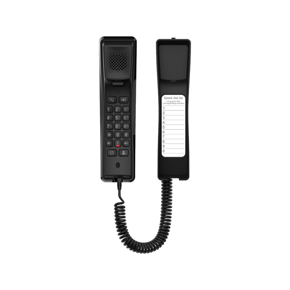 Fanvil Fanvil H2U V2, IP-telefon, Svart, Kabelanslutet och fjärrsty...