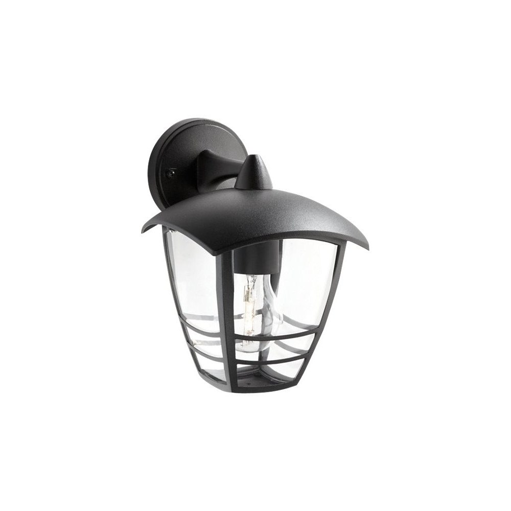 Philips Philips myGarden Creek - vägglampa - E27 - lykta - svart